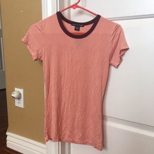 soft pink tee